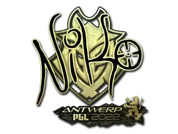印花 | NiKo（金色） | 2022年安特卫普锦标赛
