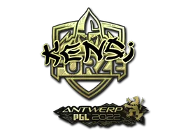 印花 | KENSi（金色） | 2022年安特卫普锦标赛