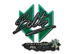 印花 | boltz | 2022年安特卫普锦标赛