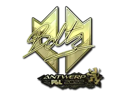 印花 | boltz（金色） | 2022年安特卫普锦标赛