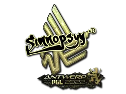 印花 | sinnopsyy(金色) | 2022年安特卫普锦标赛