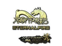 印花 | XANTARES(金色) | 2022年安特卫普锦标赛