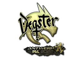 印花 | degster（金色） | 2022年安特卫普锦标赛