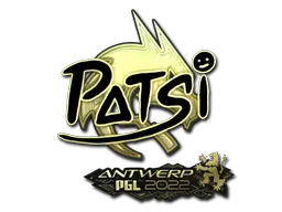 印花 | Patsi（金色） | 2022年安特卫普锦标赛