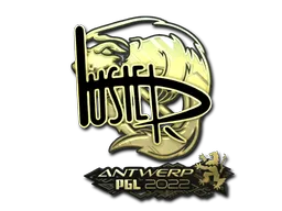 印花 | buster（金色） | 2022年安特卫普锦标赛