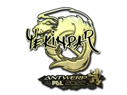 印花 | YEKINDAR（金色）| 2022年安特卫普锦标赛