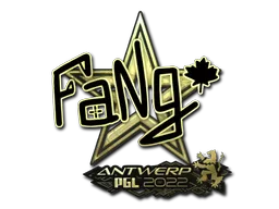 印花 | FaNg（金色） | 2022年安特卫普锦标赛