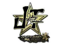 印花 | JT(金色) | 2022年安特卫普锦标赛