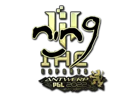 印花 | nin9（金色） | 2022年安特卫普锦标赛