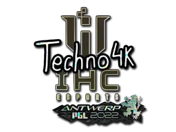 印花 | Techno4K（闪耀） | 2022年安特卫普锦标赛