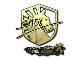 印花 | shox（金色） | 2022年安特卫普锦标赛