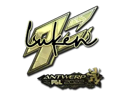 印花 | luken（金色） | 2022年安特卫普锦标赛