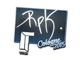 印花 | RpK | 2015年科隆锦标赛