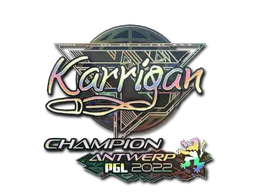 印花 | karrigan(全息,冠军) | 2022年安特卫普锦标赛