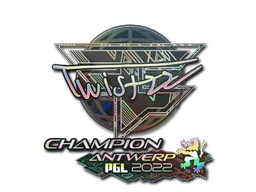 印花 | Twistzz（全息，冠军） | 2022年安特卫普锦标赛