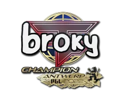 印花 | broky(冠军) | 2022年安特卫普锦标赛