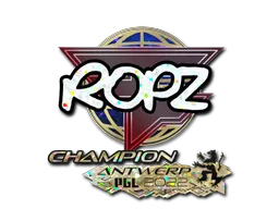印花 | ropz(闪耀,冠军) | 2022年安特卫普锦标赛