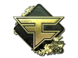 印花 | FaZe Clan（金色）| 2022年里约热内卢锦标赛