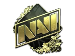 印花 | Natus Vincere（金色）| 2022年里约热内卢锦标赛