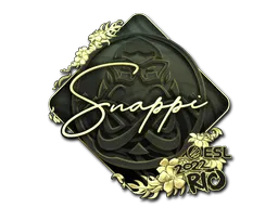 印花 | Snappi(金色)| 2022年里约热内卢锦标赛