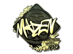 印花 | maden(金色)| 2022年里约热内卢锦标赛