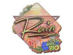 印花 | rain（全息）| 2022年里约热内卢锦标赛