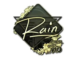 印花 | rain（金色）| 2022年里约热内卢锦标赛