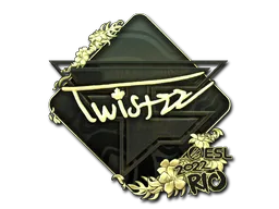 印花 | Twistzz（金色）| 2022年里约热内卢锦标赛