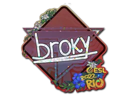 印花 | broky(闪耀)| 2022年里约热内卢锦标赛