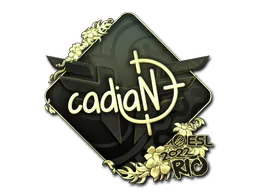 印花 | cadiaN（金色）| 2022年里约热内卢锦标赛