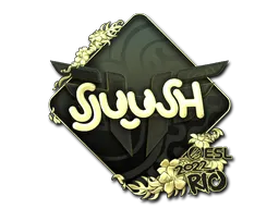 印花 | sjuush（金色）| 2022年里约热内卢锦标赛