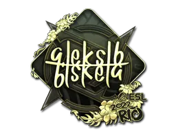 印花 | Aleksib（金色）| 2022年里约热内卢锦标赛
