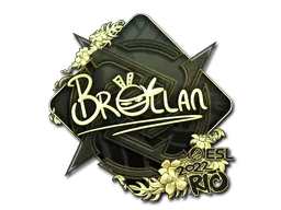 印花 | Brollan（金色）| 2022年里约热内卢锦标赛