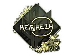 印花 | refrezh(金色)| 2022年里约热内卢锦标赛