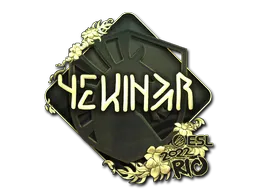 印花 | YEKINDAR（金色）| 2022年里约热内卢锦标赛