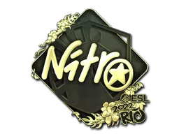 印花 | nitr0（金色）| 2022年里约热内卢锦标赛