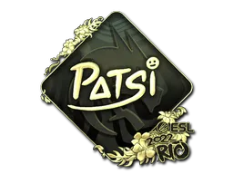 印花 | Patsi（金色）| 2022年里约热内卢锦标赛
