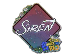 印花 | S1ren（闪耀）| 2022年里约热内卢锦标赛