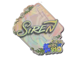 印花 | S1ren（全息）| 2022年里约热内卢锦标赛