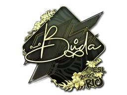 印花 | BUDA（金色）| 2022年里约热内卢锦标赛