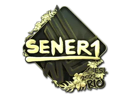 印花 | SENER1(金色)| 2022年里约热内卢锦标赛
