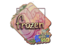 印花 | frozen（全息）| 2022年里约热内卢锦标赛