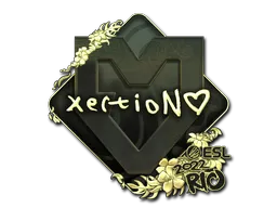 印花 | xertioN（金色）| 2022年里约热内卢锦标赛