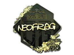 印花 | NEOFRAG(金色)| 2022年里约热内卢锦标赛