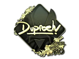 印花 | dupreeh（金色）| 2022年里约热内卢锦标赛