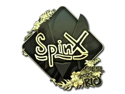 印花 | Spinx(金色)| 2022年里约热内卢锦标赛