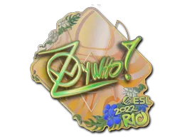 印花 | ZywOo（全息）| 2022年里约热内卢锦标赛