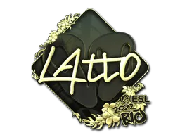 印花 | latto（金色）| 2022年里约热内卢锦标赛
