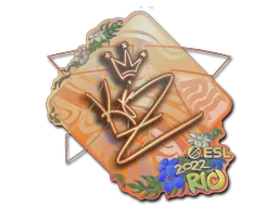 印花 | KRIMZ(全息)| 2022年里约热内卢锦标赛