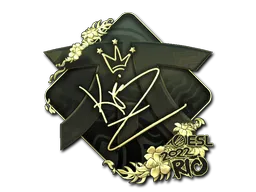 印花 | KRIMZ(金色)| 2022年里约热内卢锦标赛